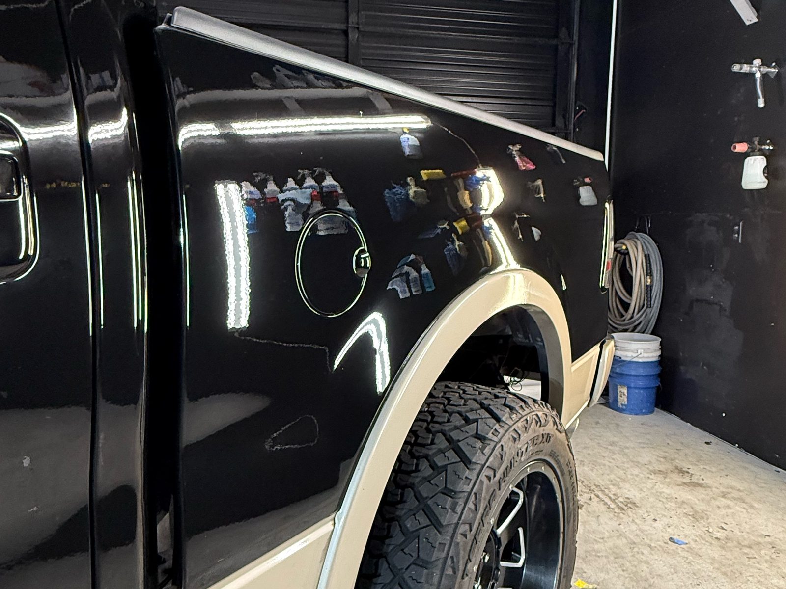 Glossy F-150 bed side