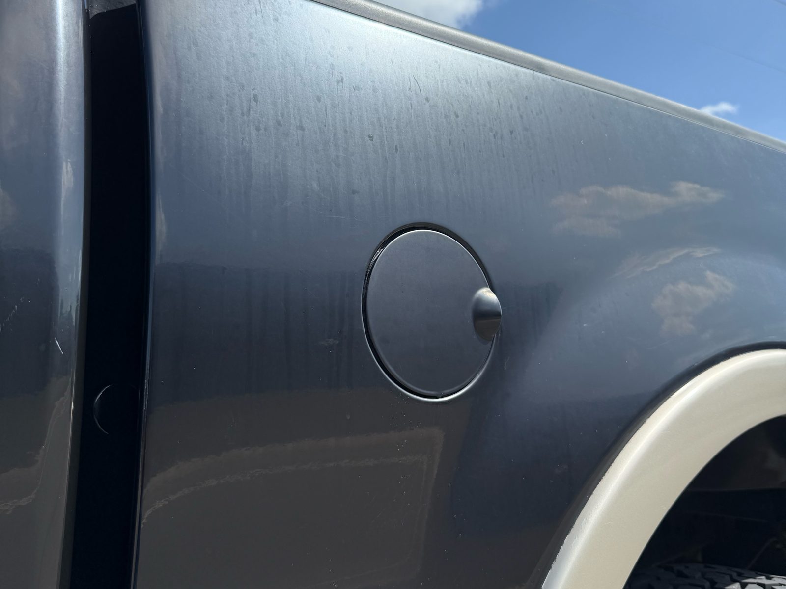 Faded F-150 bed side