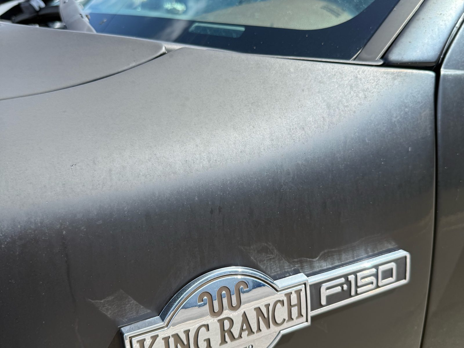 Oxidized King Ranch fender