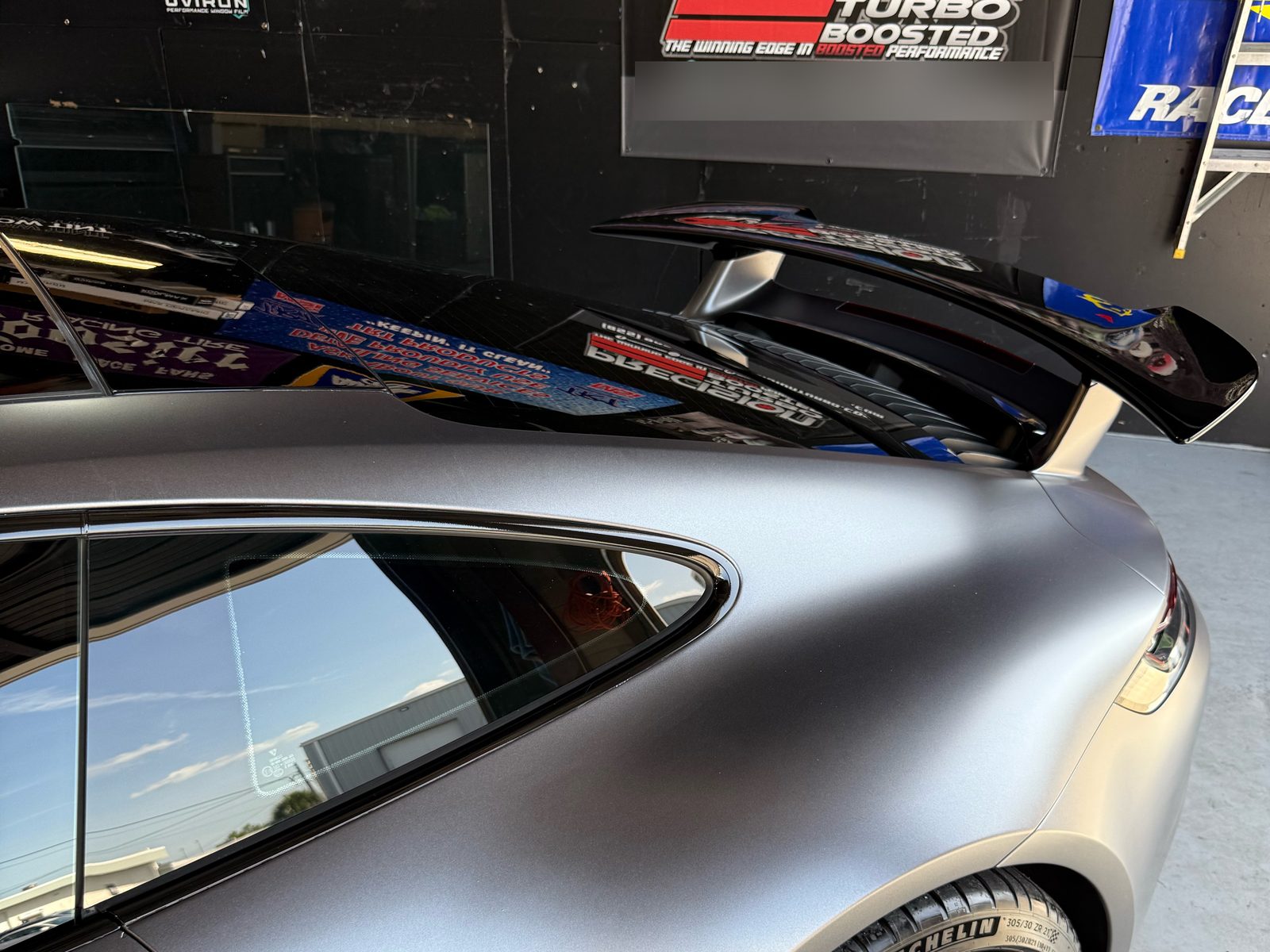 Finished 911 side and spoiler